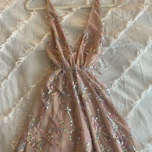 HELLO MOLLY MINI SEQUIN PARTY DRESS